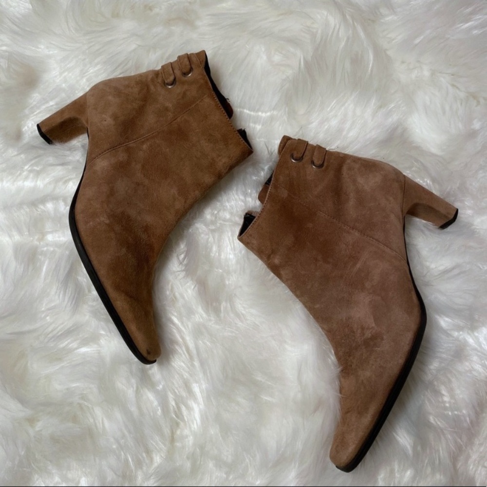 💎Karen Scott Brown boots with heel size 6.5